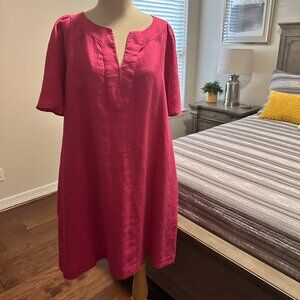 Chico's Flutter Sleeve Dress